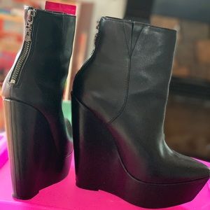 Platform booties